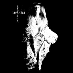 Mayhem Black White Playera Regular Diseño