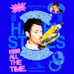 Harry Styles TOGETHER TOGETHER Playera Regular Diseño