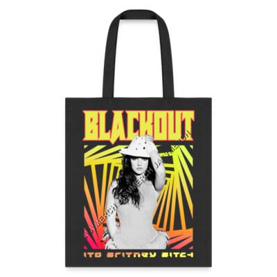 Britney Blackout Tote Bag Miniatura