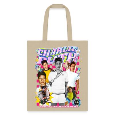 Charlie Puth Tote Bag Miniatura