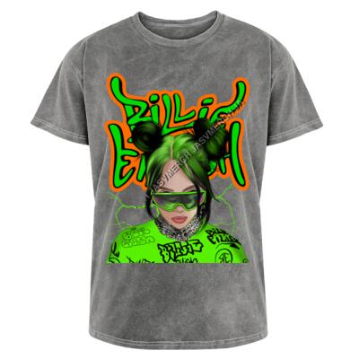 Billie Eilish Green Acid Wash Miniatura