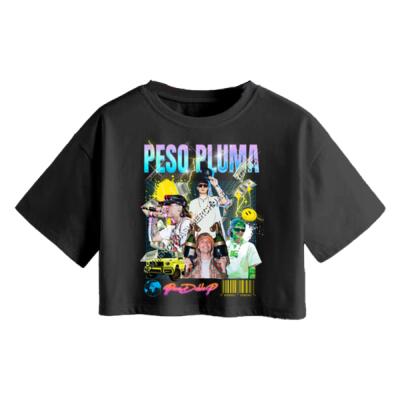 Peso Pluma Doble P Crop Top Miniatura