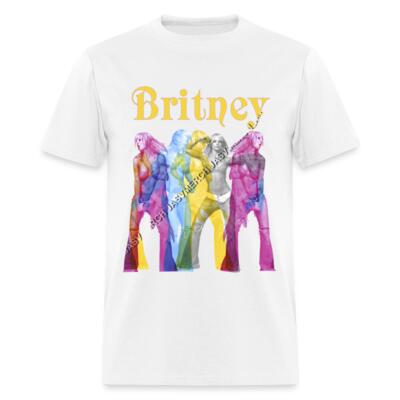 Britney Colores Playera Regular Miniatura