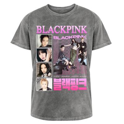 Blackpink In Your Area Rosa Acid Wash Miniatura