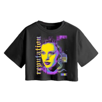 Taylor Rep Degradado Crop Top Miniatura