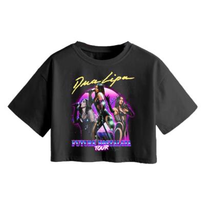 Dua Lipa Future Nostalgia Tour Crop Top Miniatura