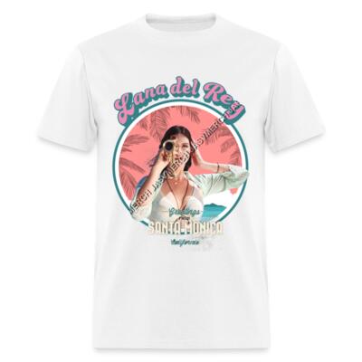 Lana Del Rey Santa Monica Playera Regular Miniatura