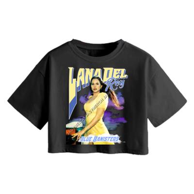 Lana Del Rey Blue Banisters Crop Top Miniatura