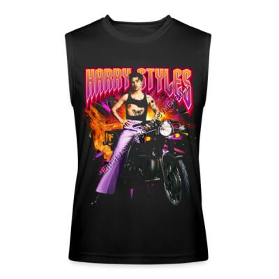 Harry Styles Motorcycle Sin Mangas Miniatura