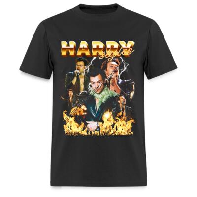 Harry Styles Fire Playera Regular Miniatura