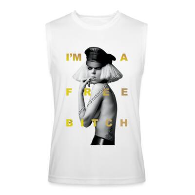 Im A Free B**** Gaga Sin Mangas Miniatura