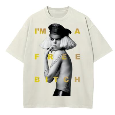 Im A Free B**** Gaga Oversized Peso Completo Miniatura