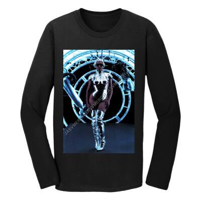 Beyonce Robot Manga Larga Miniatura