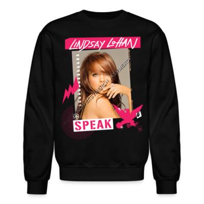 Lindsay Lohan Speak Sueter Miniatura