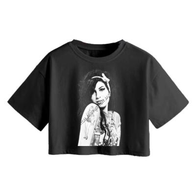 Amy Winehouse Crop Top Miniatura