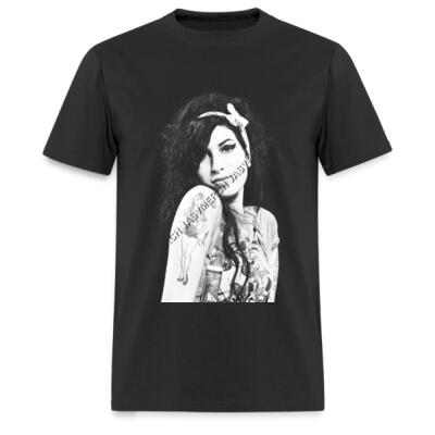 Amy Winehouse Playera Regular Miniatura
