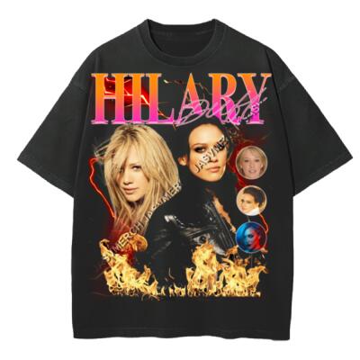 Hilary Duff Oversized Peso Completo Miniatura