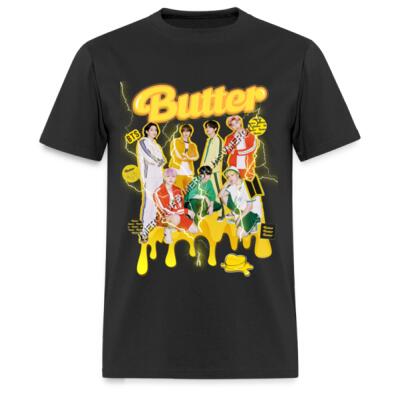 BTS BUTTER Playera Regular Miniatura