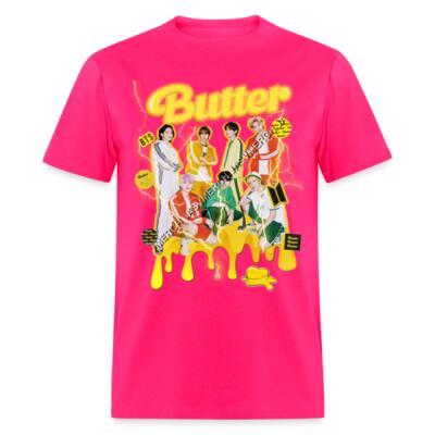 BTS BUTTER Playera Regular Miniatura