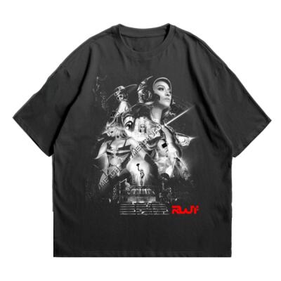 RENAISSANCE BLACK AND WHITE Oversized Miniatura