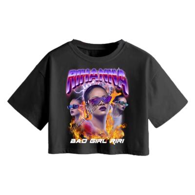 Rihanna Bad Gal Ri Ri Crop Top Miniatura
