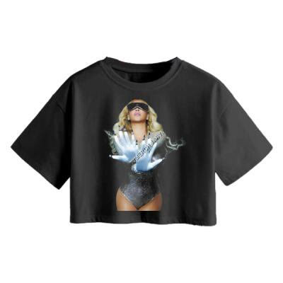 Beyonce Thique Crop Top Miniatura