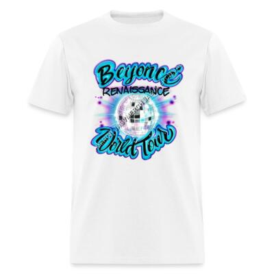 Beyonce Aerografo Playera Regular Miniatura