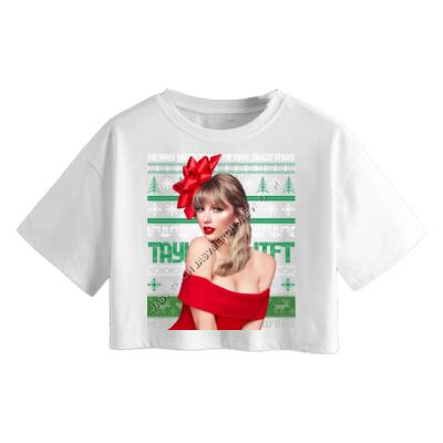 Taylor Swiftmas Crop Top Miniatura