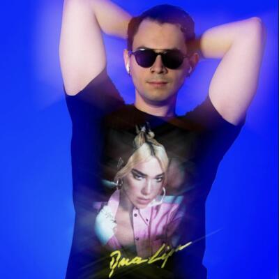 Dua Lipa Future Nostalgia Playera Regular Miniatura