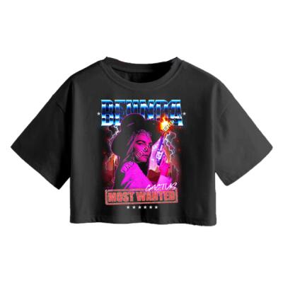 Belinda Cactus Crop Top Miniatura