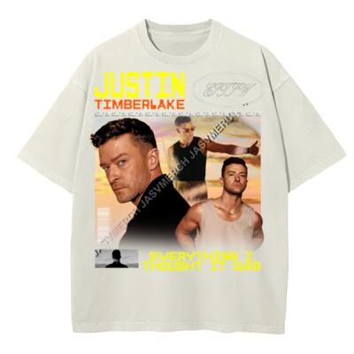 Justin Timberlake Oversized Peso Completo Miniatura