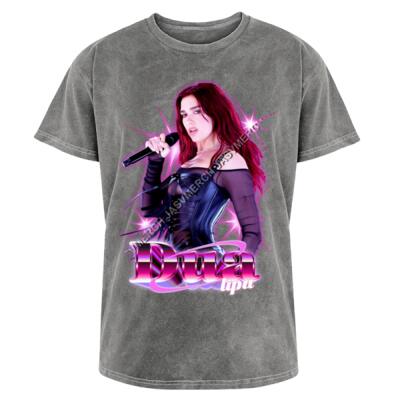 Dua Lipa At the Grammys Acid Wash Miniatura