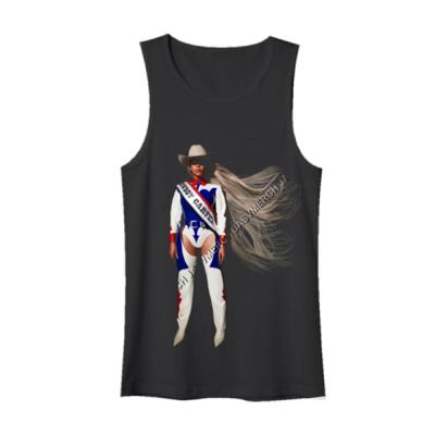 Cowboy Carter Back and Front Tank Top Miniatura