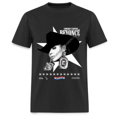 Cowboy Carter Stars Playera Regular Miniatura