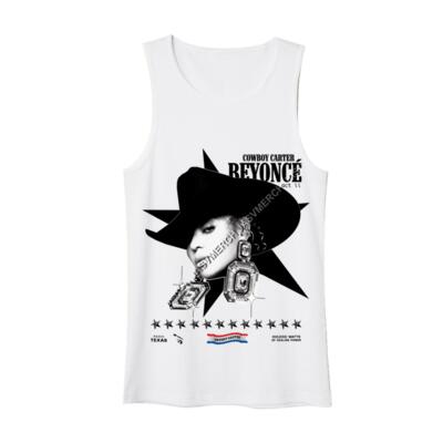 Cowboy Carter Stars Light Tank Top Miniatura