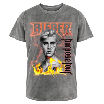 Justin Bieber Purpose Tour Acid Wash Miniatura