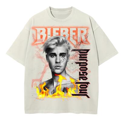 Justin Bieber Purpose Tour Oversized Peso Completo Miniatura