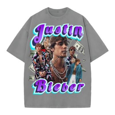 Justin Bieber Oversized Peso Completo Miniatura