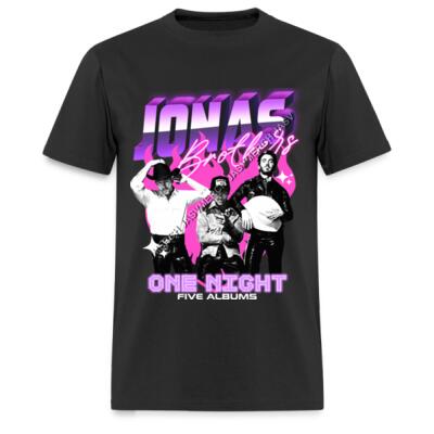 Jonas Brothers Playera Regular Miniatura