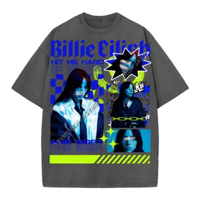 Billie Eilish Hit Me Oversized Peso Completo Miniatura
