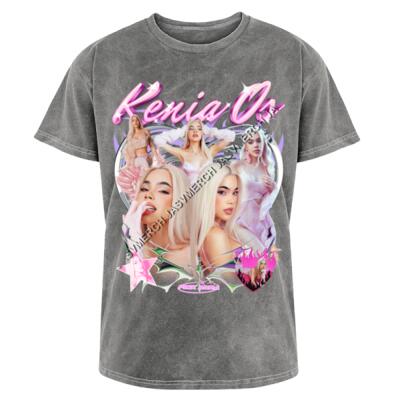 Kenia Os Pink Aura Acid Wash Miniatura