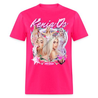 Kenia Os Pink Aura Playera Regular Miniatura