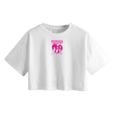 Belanova Graffiti Crop Top Miniatura