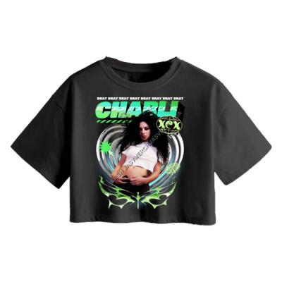 Charli XCX BRAT Crop Top Miniatura