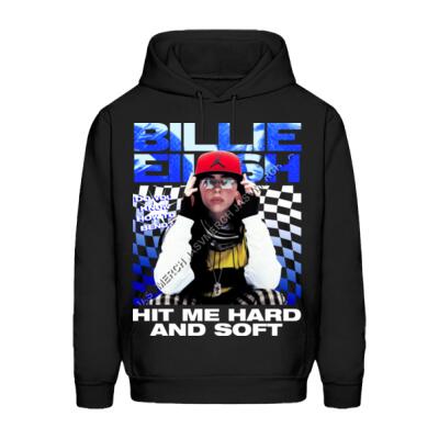 Billie Eilish Hit Me Hard And Soft Hoodie Miniatura