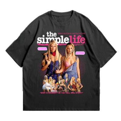The Simple Life Playera Oversized Miniatura