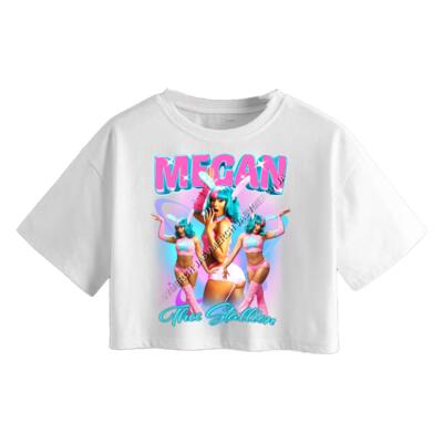 Megan The Stallion BOA Crop Top Miniatura