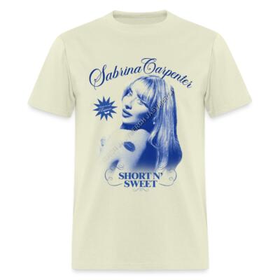 Sabrina Carpenter Shot n Sweet Playera Regular Miniatura