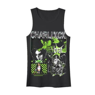 Charli XCX BRAT ALBUM Tank Top Miniatura