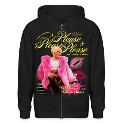 Sabrina Carpenter Please Please Please Zip Up Hoodie Miniatura